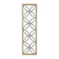 thumbnail image 1 of DecMode Brown Metal Floral Wall Decor with Brown Frame, 1 of 6