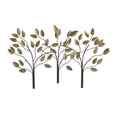 thumbnail image 1 of DecMode Brown Metal Tree Wall Decor, 1 of 9