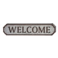 thumbnail image 1 of DecMode Brown Metal Welcome Sign Wall Decor, 1 of 9