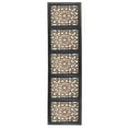 thumbnail image 1 of DecMode Brown Wooden Handmade Intricately Carved Floral Wall Decor, 1 of 14