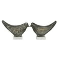 thumbnail image 1 of DecMode Ceramic Coastal Bird Sculpture, Brown 2 - Pieces, 1 of 10