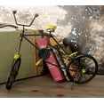 thumbnail image 1 of DecMode Eclectic 15 x 19 inch iron and pine wood bicycle model, 1 of 7