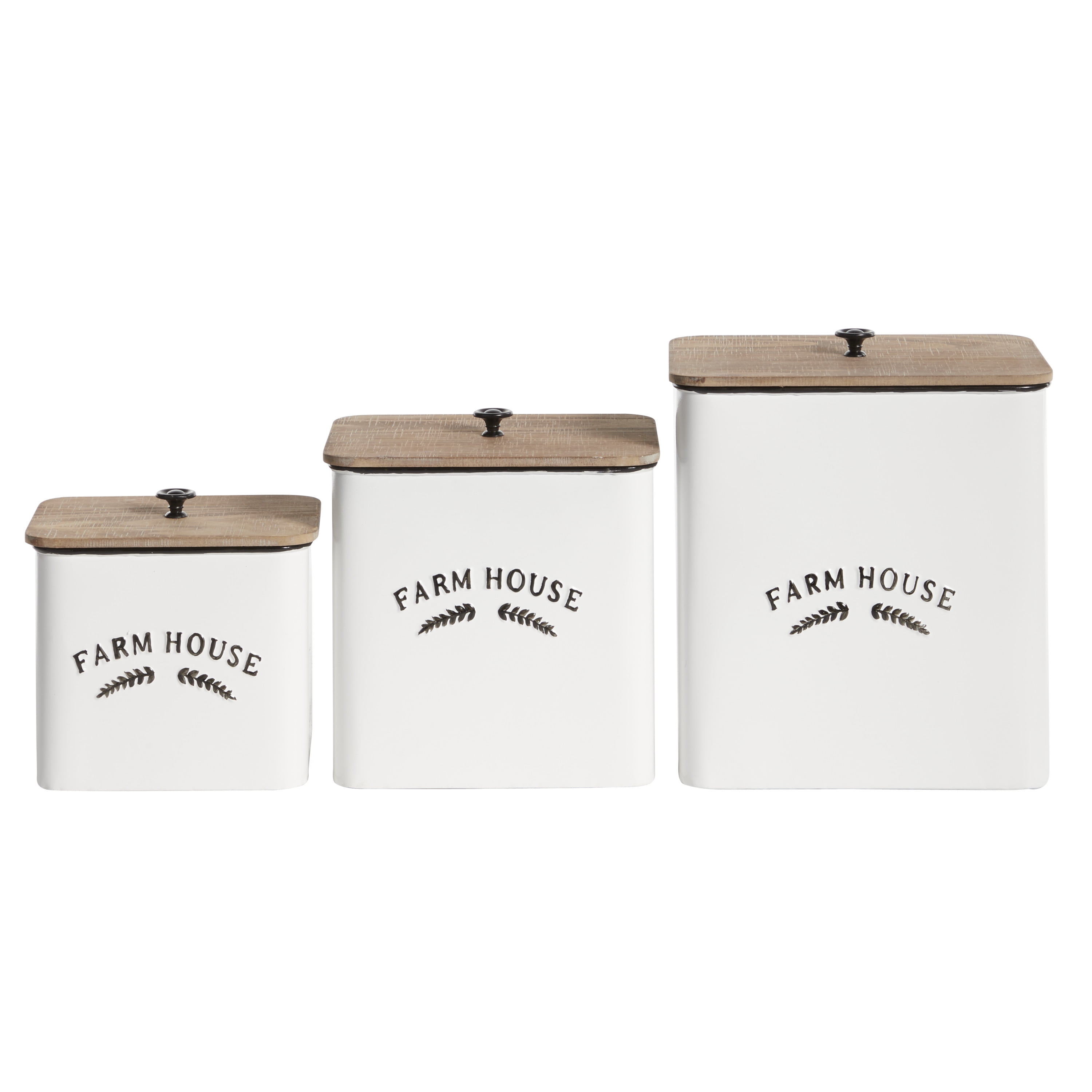 https://i5.walmartimages.com/seo/DecMode-Farmhouse-White-Metal-Canisters-with-Natural-Brown-Lid-Set-of-3-11-9-7-H_561e10c4-8ef1-4827-846d-56f8d3862814.d826f6fc604920b85df4f9dc5b43c91b.jpeg