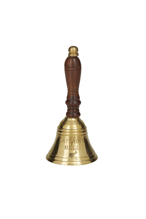 Gold Brass Round Decorative Bell