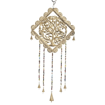DecMode Gold Metal Eclectic Windchime