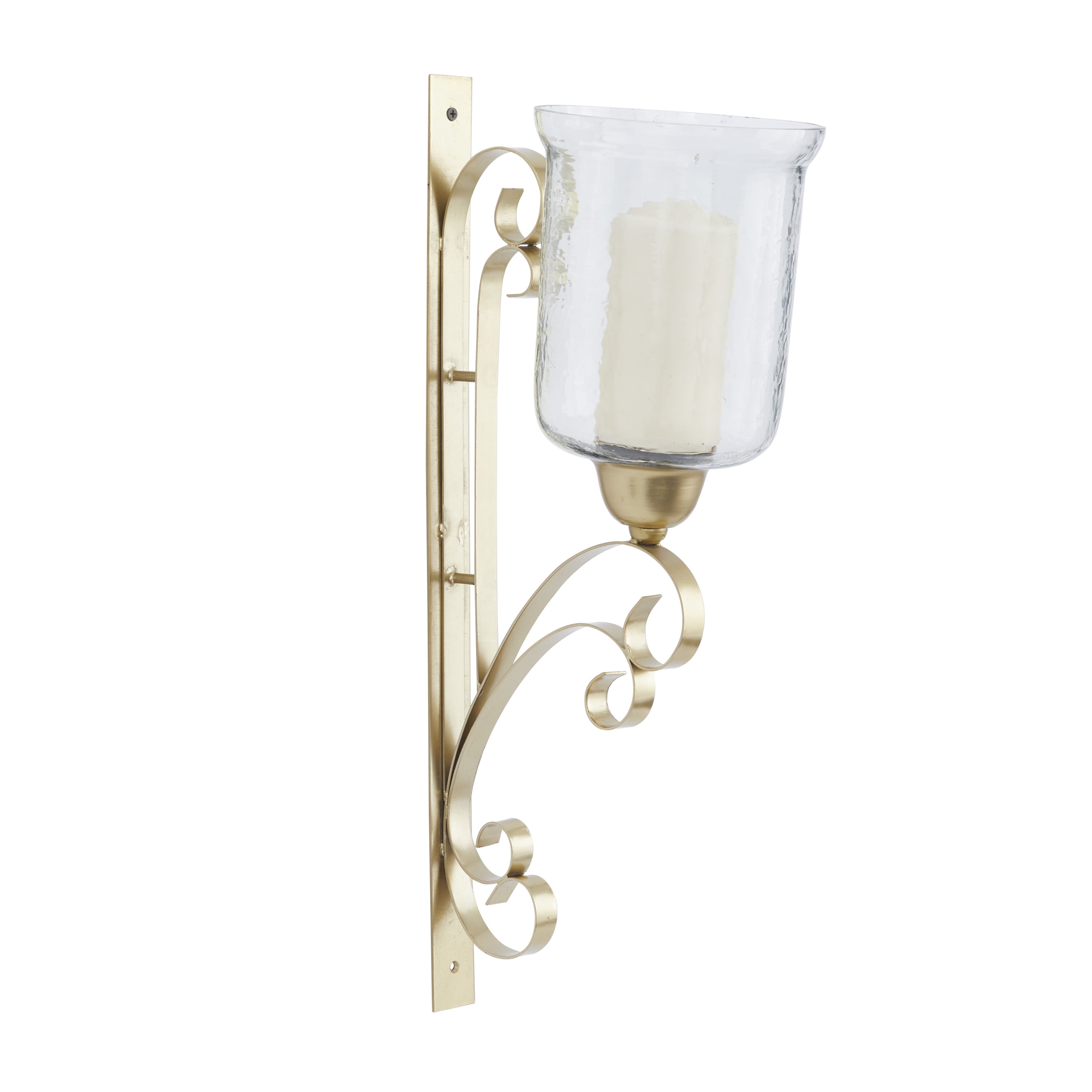 Gold metal wall sconces discount