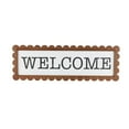 thumbnail image 1 of DecMode Sign Handmade Welcome Wood Decorative Sign with Black Lettering, 1-Piece, 1 of 9