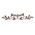 thumbnail image 1 of DecMode Indoor Brown Metal Traditional Floral Wall Decor, 1 of 9