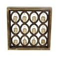 thumbnail image 1 of DecMode Indoor Gold Wood Farmhouse Wall Decor, 1 of 7