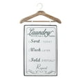 thumbnail image 1 of DecMode Indoor White Metal Farmhouse Sign Wall Decor, 1 of 9