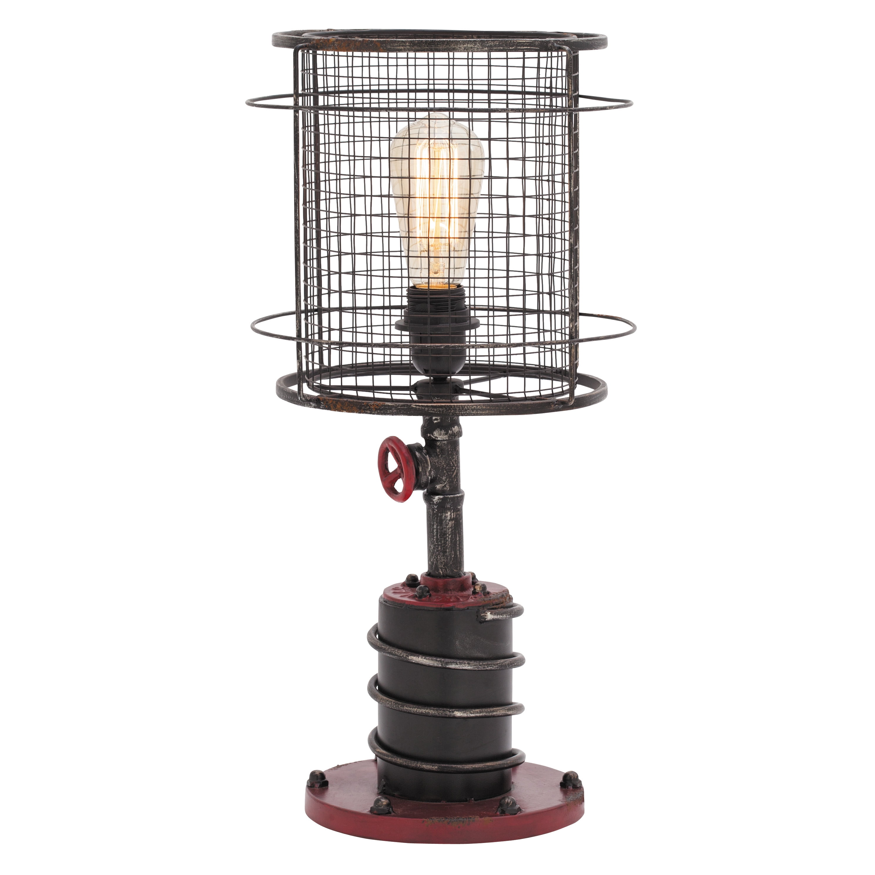 Red accent lamp outlet