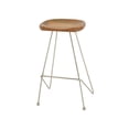thumbnail image 1 of DecMode Multi Colored Metal Contemporary Bar Stool 30", 1 of 7
