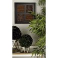 thumbnail image 1 of DecMode Natural 16 Inch Wooden Linear Twig Wall Decor; Set of 4, 1 of 3