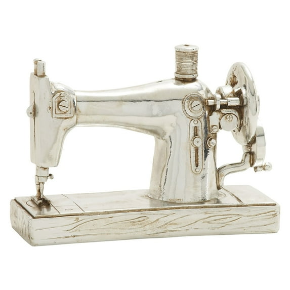 Ps Slv Sewing Machin Deco 11"w, 8"h