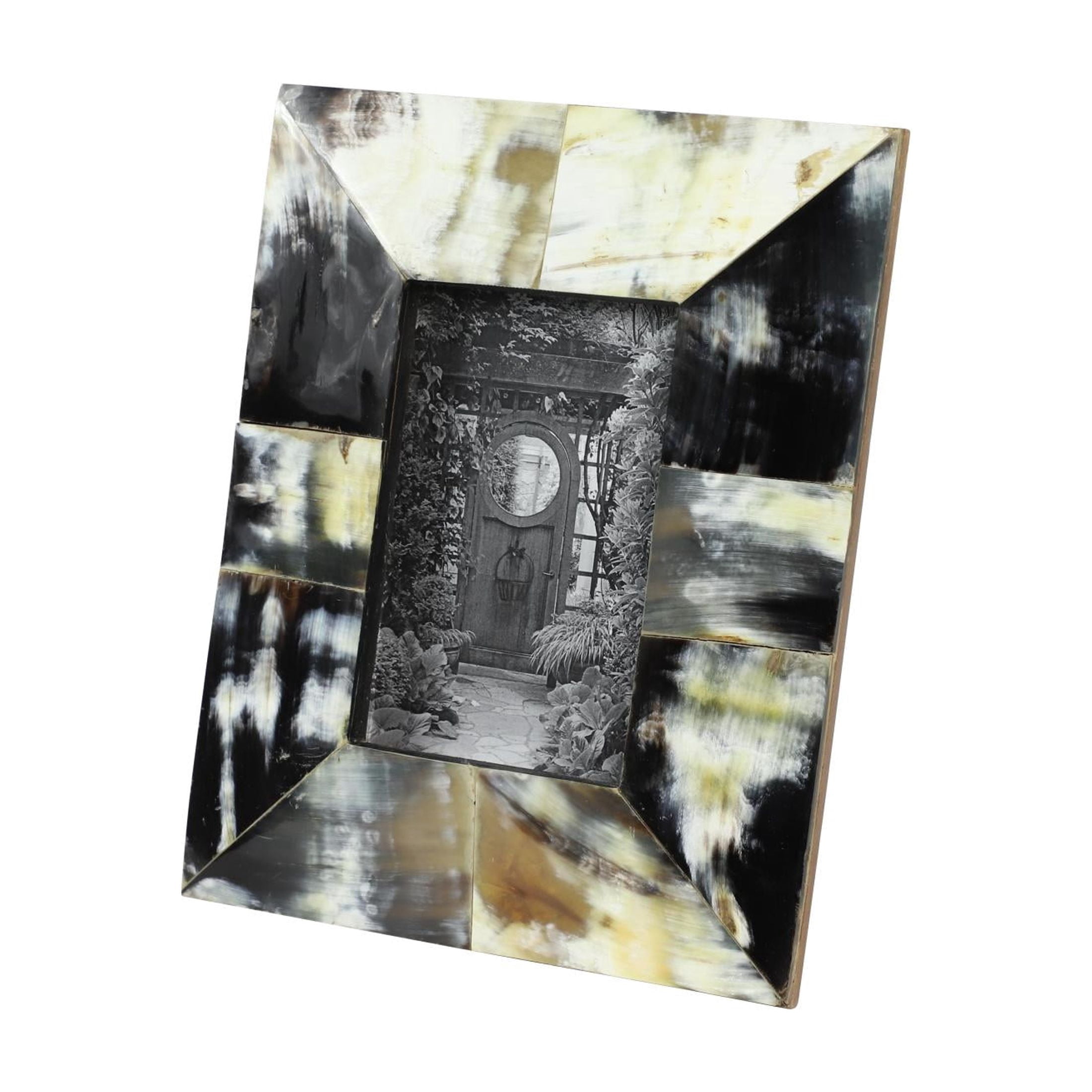 DecMode 4" x 6" Black Photo Frame