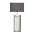 thumbnail image 1 of DecMode Silver Glass Glam Table Lamp 31", 1 of 9