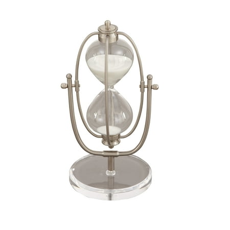 DecMode Silver Glass Glam Timer