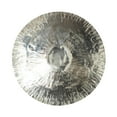 thumbnail image 1 of DecMode Silver Stainless Steel Metal Textured Starburst Plate Wall Decor, 1 of 12