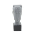 thumbnail image 1 of DecMode Stoneware Eclectic Woman Sculpture, Gray, 1 of 9