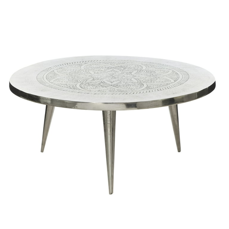 Aluminum cheap accent table