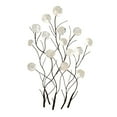 thumbnail image 1 of DecMode White Capiz Shell Floral Wall Decor with Capiz Accents, 1 of 14