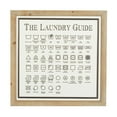 thumbnail image 1 of DecMode White Metal Laundry Sign Wall Decor, 1 of 10