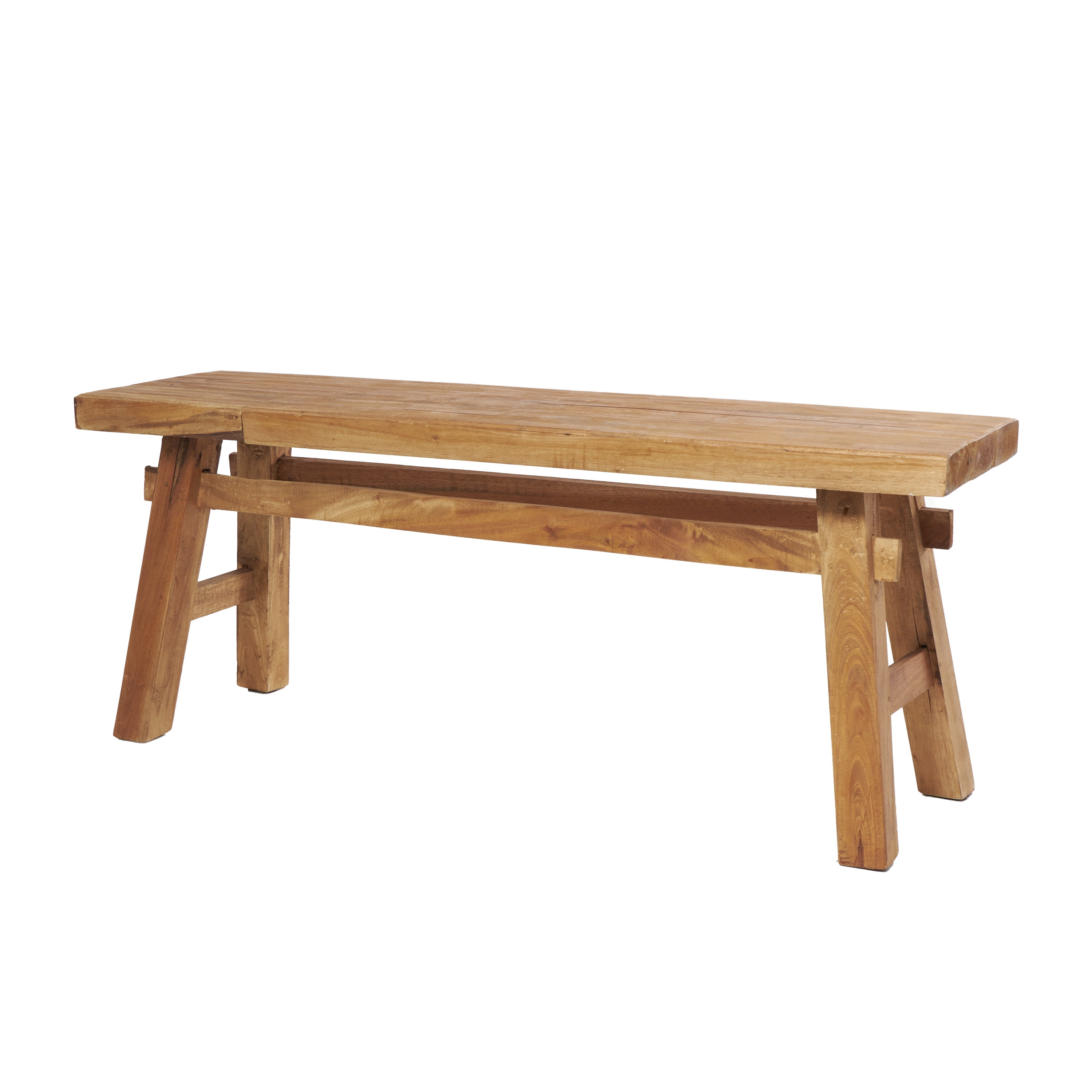 High wooden bench discount