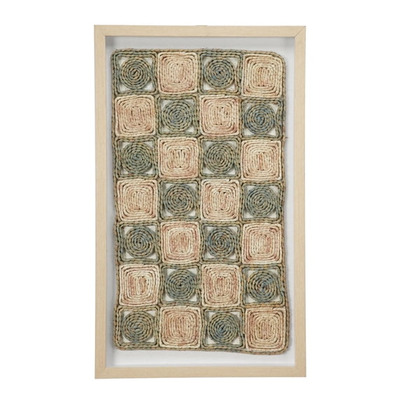 DecMode Wood Shadow Box, Brown
