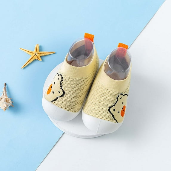 DecSea Baby First-Walking Shoes 1-4 Years Kid Shoes Trainers Toddler Infant Boys Girls Soft Sole Non Slip Cotton Canvas Mesh Breathable Lightweight