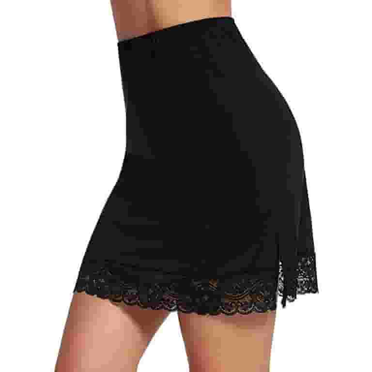 DecSea Half Slips for Women Under Dress Long Half Slip Under Skirt
