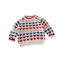 DecSea Toddler Baby Girl Boys Sweater Round Neck Long Sleeve Candy