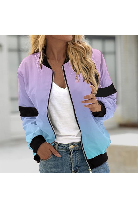Women's Zip Up Workout Jackets with Pockets Slim Fit Cottony Soft Jacket for Running Athletic Yoga