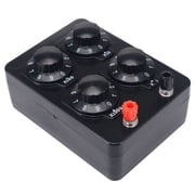 Decade Box For Resistance Control Adjustable 0-9999 Ohms Wide Range 1 Watt Robust ABS Compact For Physics Teaching Lab Experiment