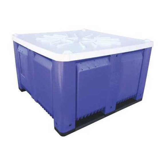 Decade Products White Plastic Bulk Container Lid M48L-110