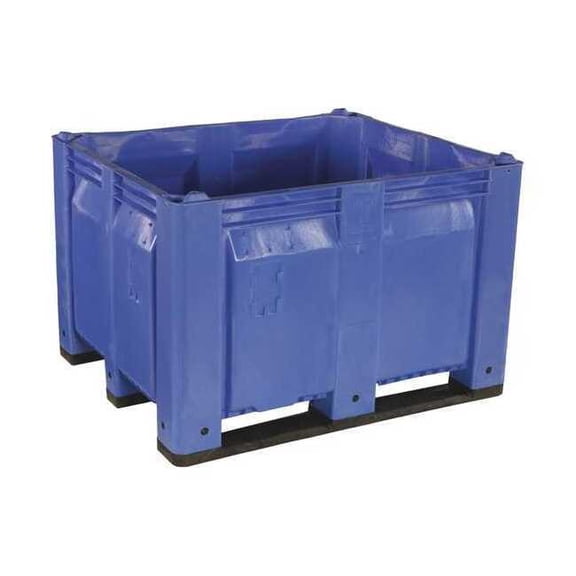 Decade Products Bulk Container, 48 in L, 40 in W, Blue M011000-100