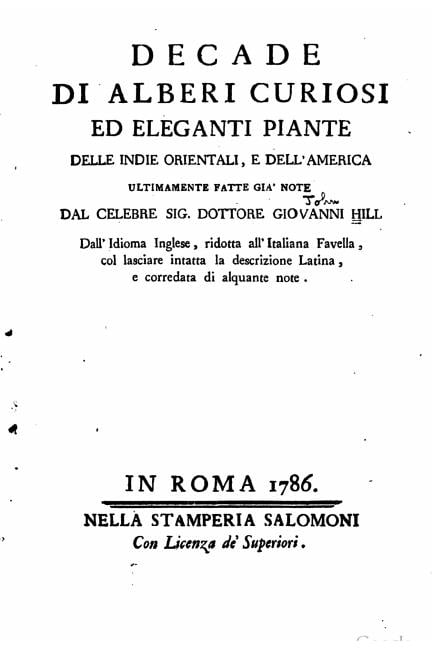 Decade di alberi curiosi ed eleganti piante delle Indie Orientali, (Paperback)
