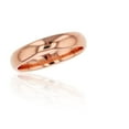 thumbnail image 1 of Decadence 10K Rose Gold 4mm Polished Comfort Feel Plain Wedding Band, Size 13.5, 1 of 5