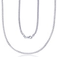 thumbnail image 1 of Decadence 14K White Gold 5.00mm 26" Solid Franco 155 Chain, 1 of 5
