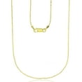 thumbnail image 1 of Decadence 14k Yellow Gold Diamond-cut 1mm Bead Chain, 1 of 5