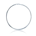 thumbnail image 1 of Decadence Sterling Silver Rhodium 4.00mm 040 Cubetto Omega 17"+2" Chain, 1 of 3