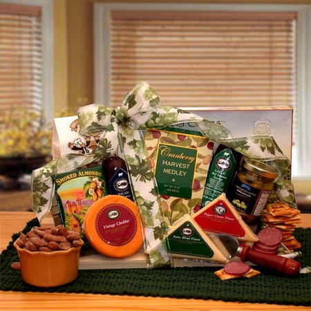 Decadent Distinction Premium Sausage and Cheese Gourmet Gift Basket
