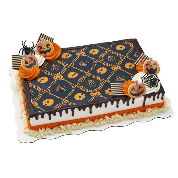 Decadent Halloween Sheet Cake