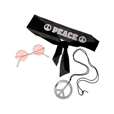 Decades Halloween Hippie Kit
