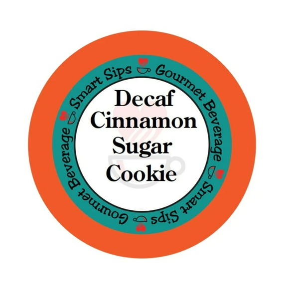 Decaf Cinnamon Sugar Cookie, 24 Count for All Keurig K-cup Machines, Decaffeinated Flavored Coffee