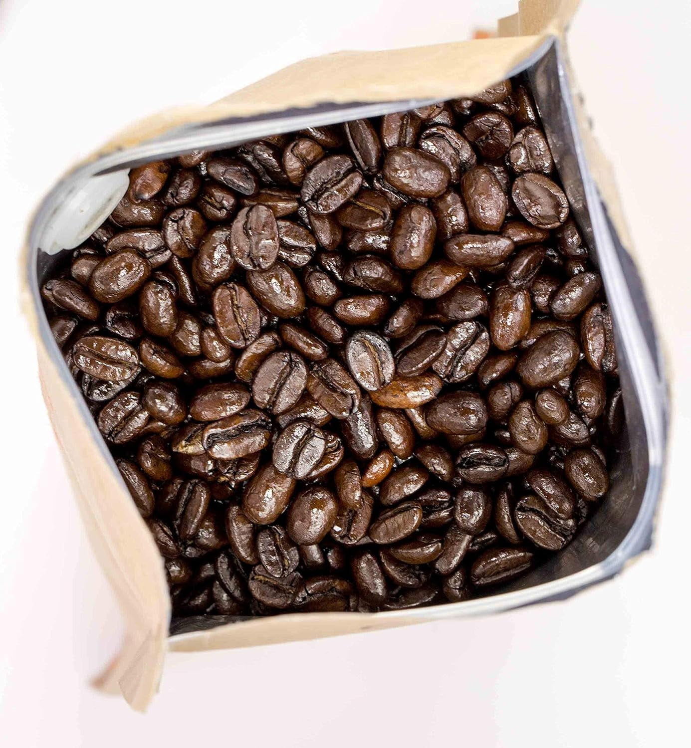 Decaf Coffee Beans, Water Process Naturally Decaffeinated Coffee, Medium Roast, 1 LB, Whole Bean
