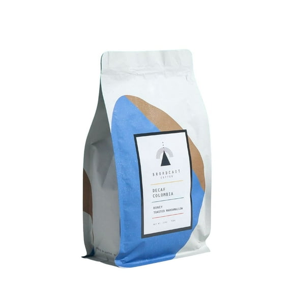 Decaf Colombia Palo Rosa - Roasted by Broadcast Coffee Roasters - Freshly Ground Coffee - 2 Pound Bag