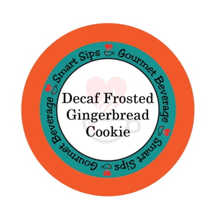 Decaf Frosted Gingerbread Cookie, Single-Serve Pods for Keurig K-cup Brewers