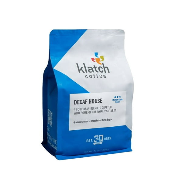 Decaf House Blend - Roasted by Klatch Coffee - Freshly Ground Coffee - 2 Pound Bag