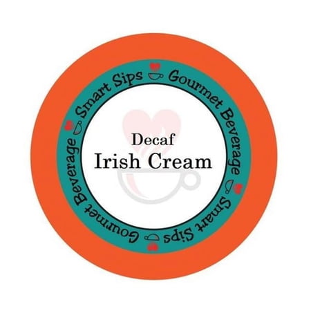 Decaf Irish Cream, Decaffeinated Flavored Coffee Pods for Keurig K-cup Brewers