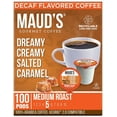 thumbnail image 1 of Maud's Decaf Salted Caramel Coffee Pods, Dreamy Creamy Caramel, Compatible w/ K-Cup Brewers, 100ct, 1 of 6